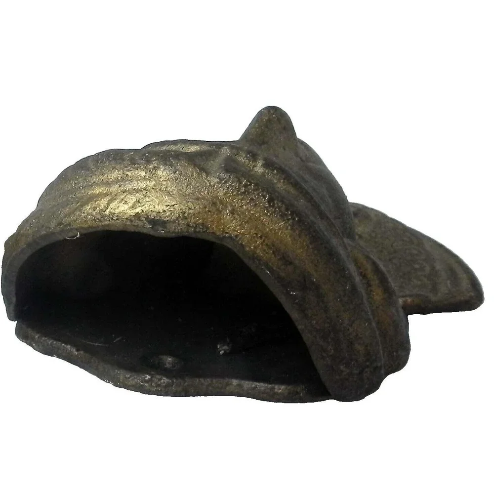 Vintage Christopher Columbus Match‎ Safe Columbian Cast Iron